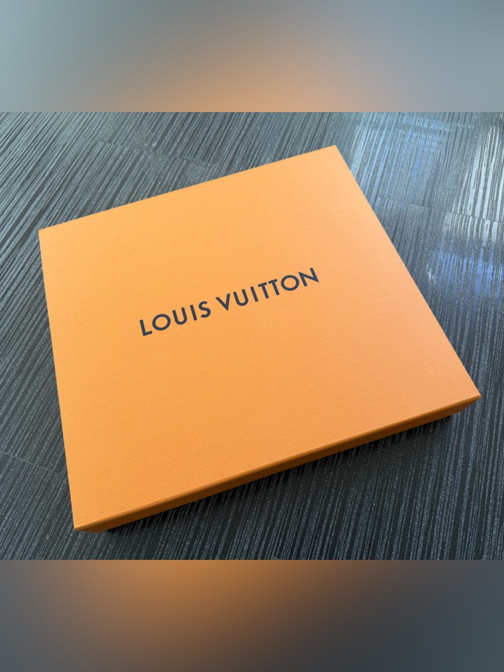 Louis Vuitton authentic garment empty box